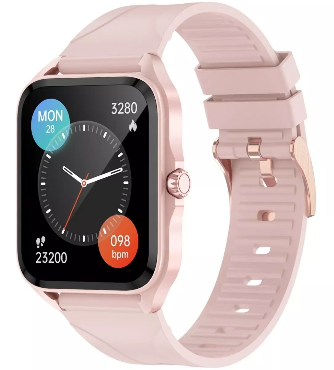 Smartwatch Fralugio LC204 Full Touch HD Ai Rosa