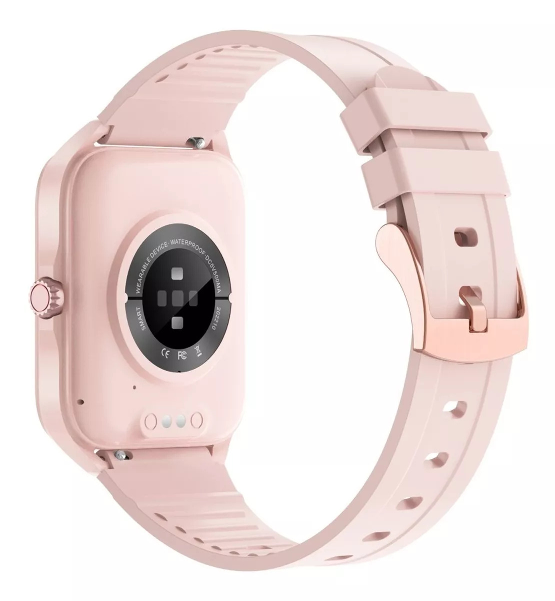 Foto 4 pulgar | Smartwatch Fralugio LC204 Full Touch HD Ai Rosa