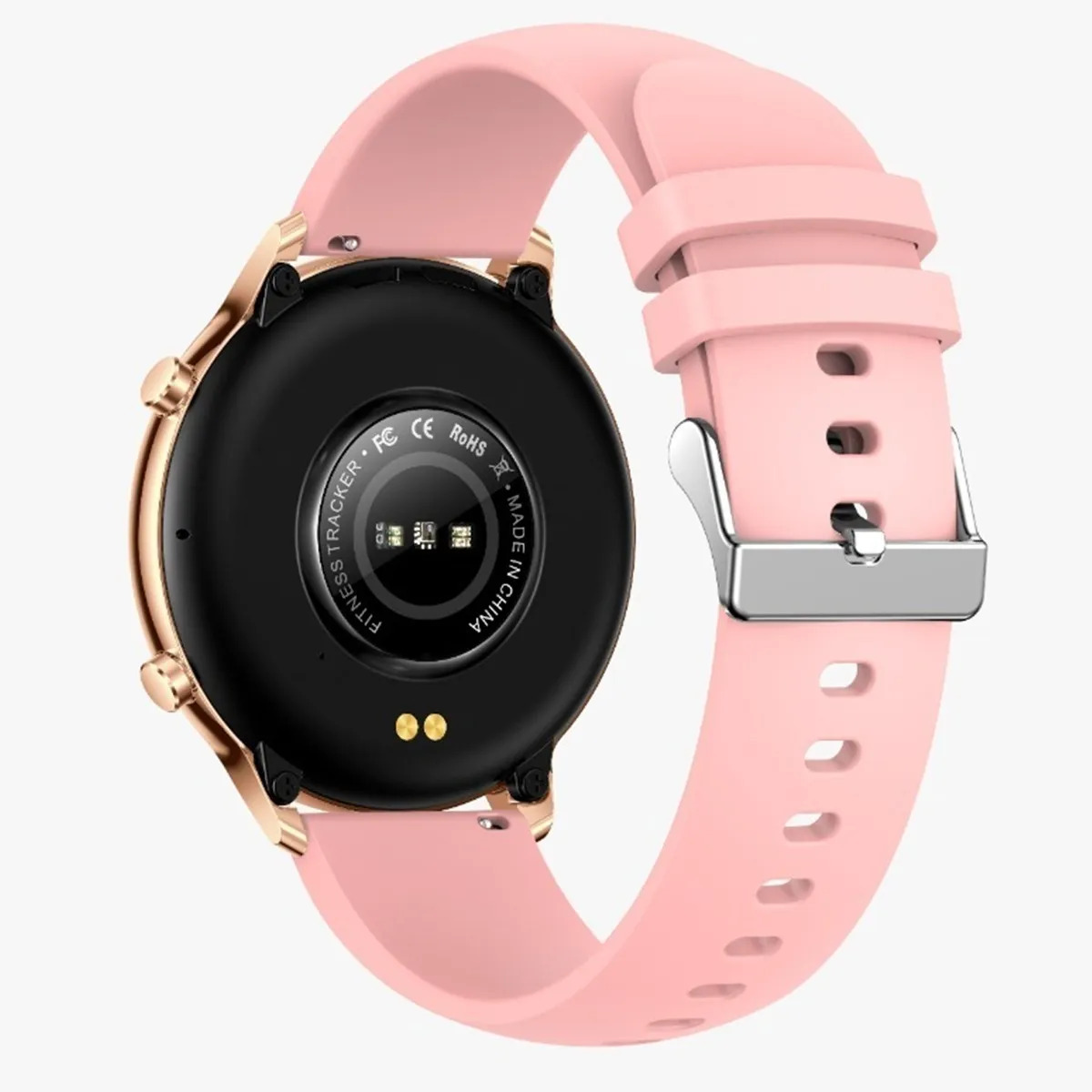 Foto 5 pulgar | Smart Watch Fralugio  T18 De Lujo Para Dama Rosa