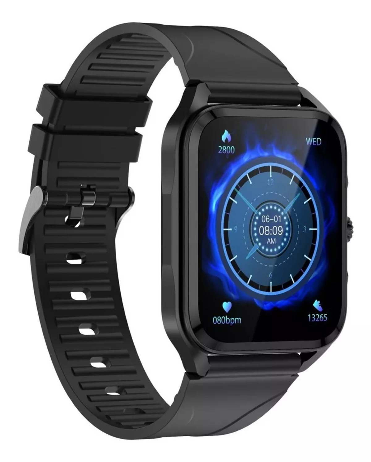 Foto 3 pulgar | Smart Watch  Fralugio Lc206 Full Touch 1.91 Negro