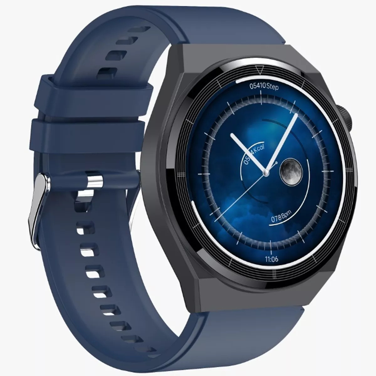 Foto 6 pulgar | Smart Watch Fralugio  T88 Full Touch Ips Hd Azul