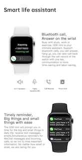 Foto 5 | Smart Watch Fralugio Gs8 Mini color Negro