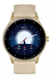 Foto 2 | Smart Watch Fralugio Zl50 Full Round Touch Dorado