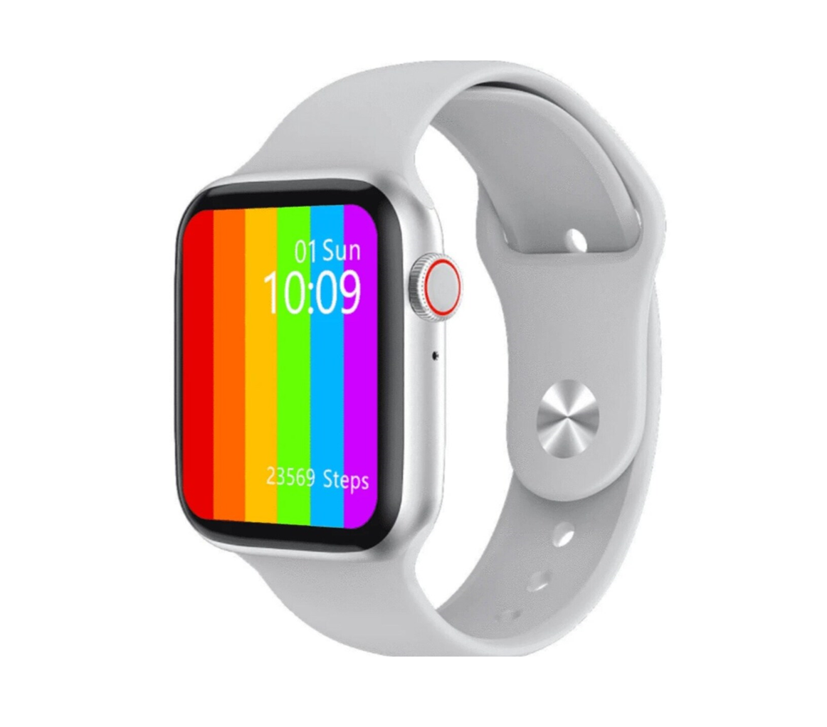 Foto 2 pulgar | Smartwatch Fralugio Full Touch W58 color Gris