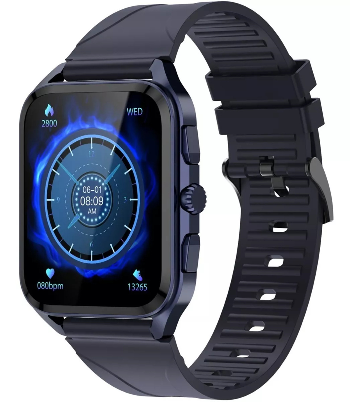 Foto 2 pulgar | Smart Watch Fralugio  Lc206 Full Touch 1.91 Azul