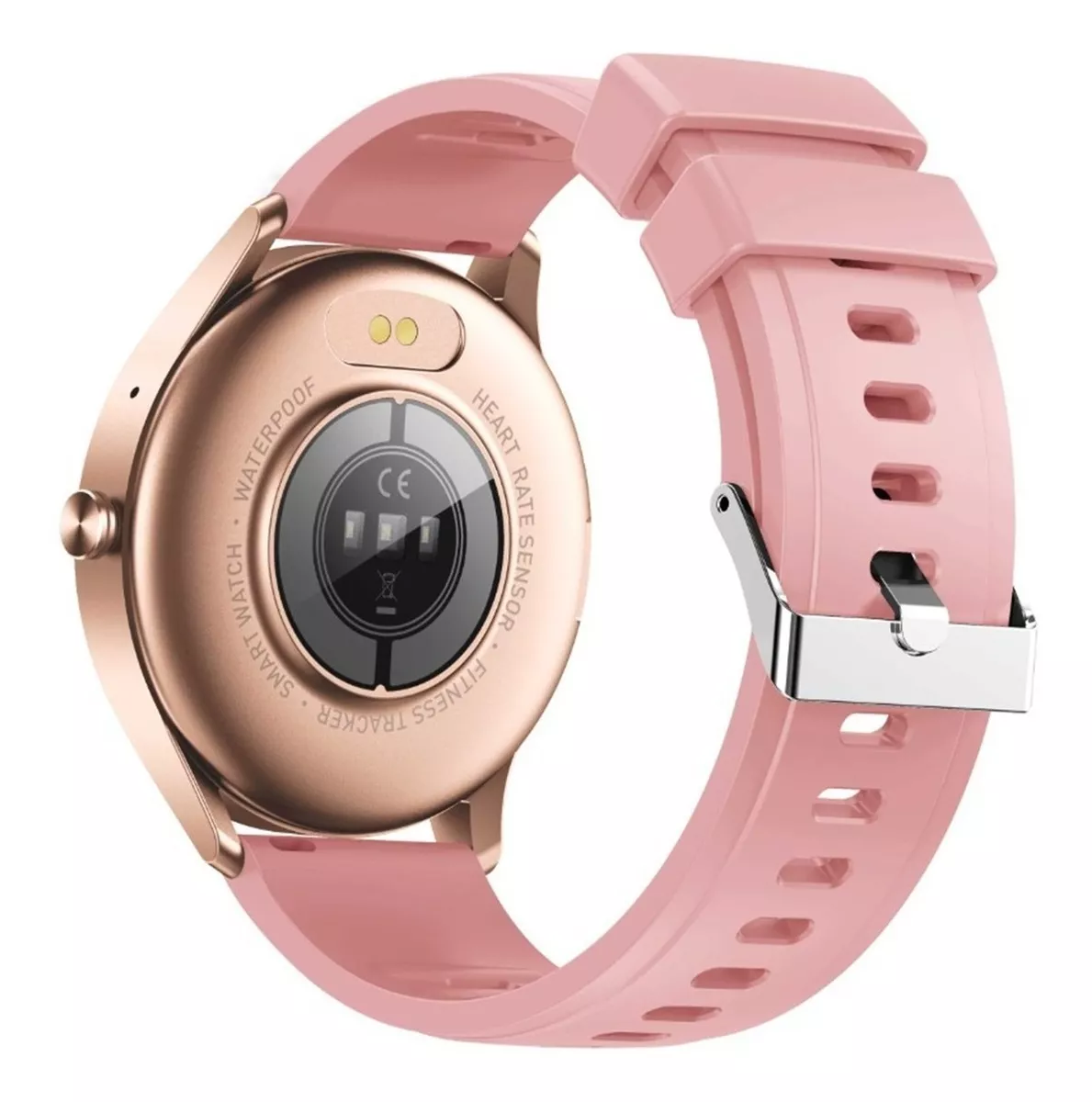 Foto 4 pulgar | Smart Watch  Fralugio Zl50 Full Round Touch Rosa