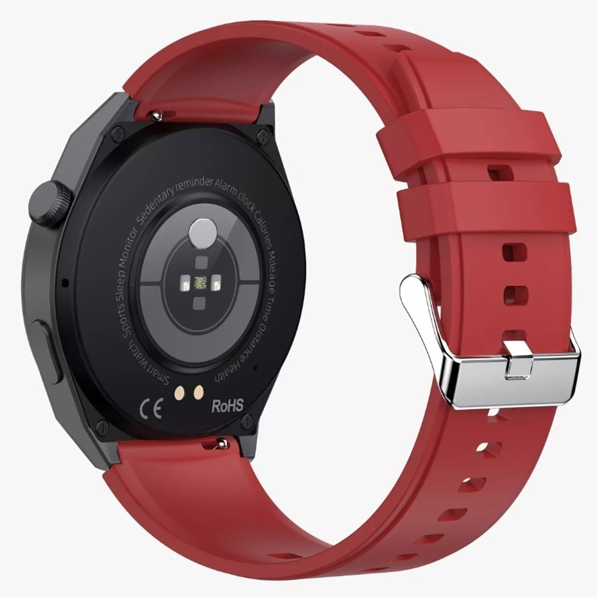 Foto 4 pulgar | Smartwatch Fralugio T88 Full Touch Ips Hd color Rojo