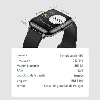 Foto 8 | Reloj Inteligente Deportivo Petukita Box P-22 Bluetooth