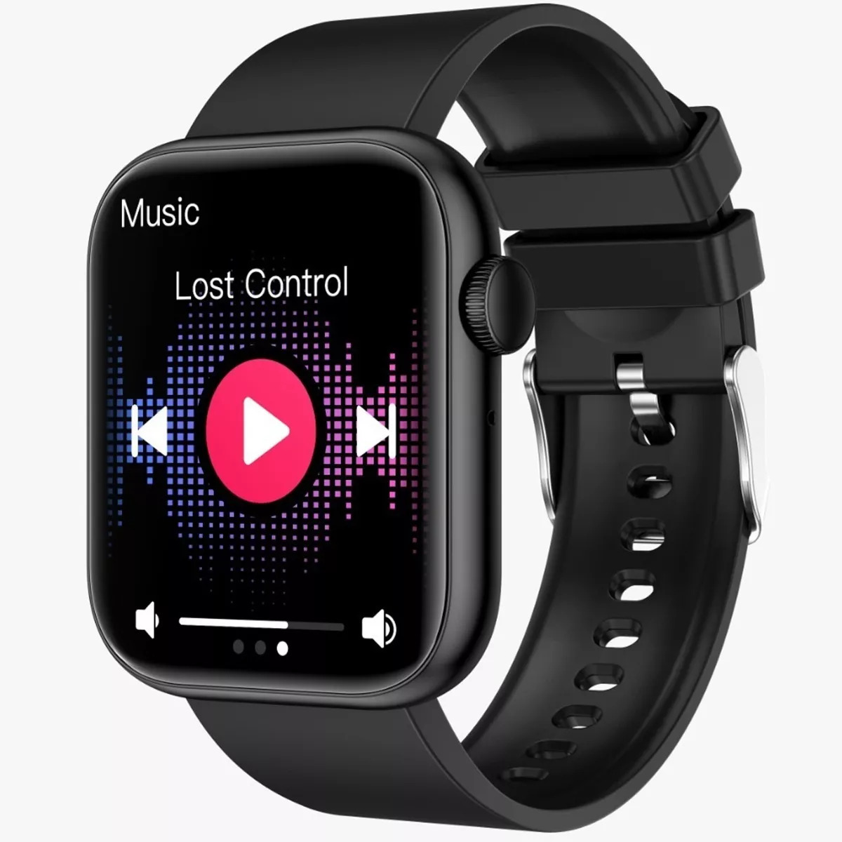 Foto 2 | Smart Watch Fralugio QX7 color Negro Full Touch HD IPS
