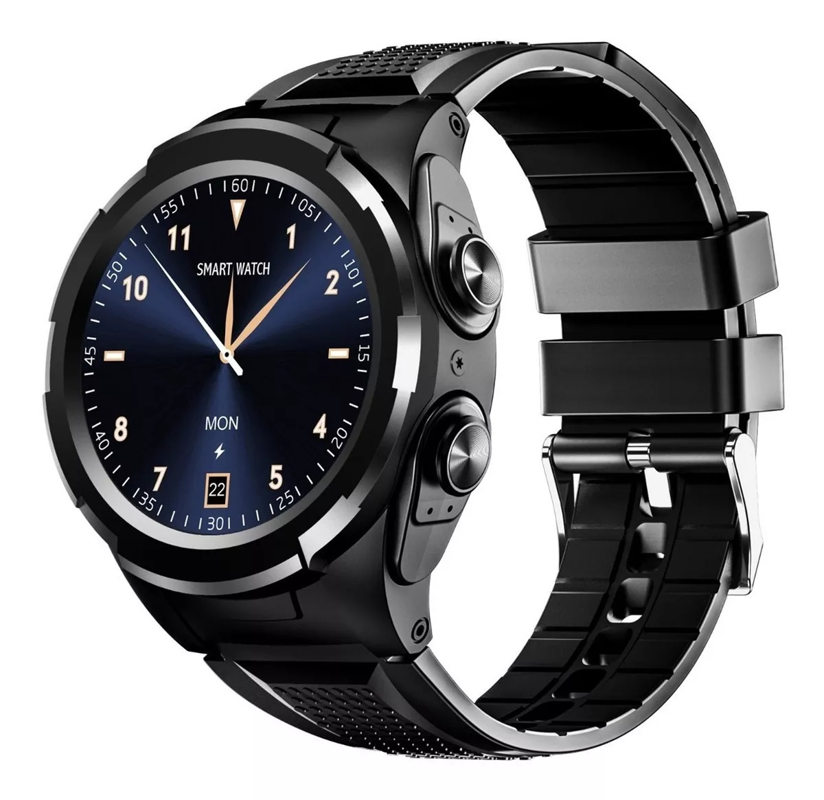 Foto 5 pulgar | Smartwatch Fralugio Jm06 2 en 1 TWS Full HD Negro