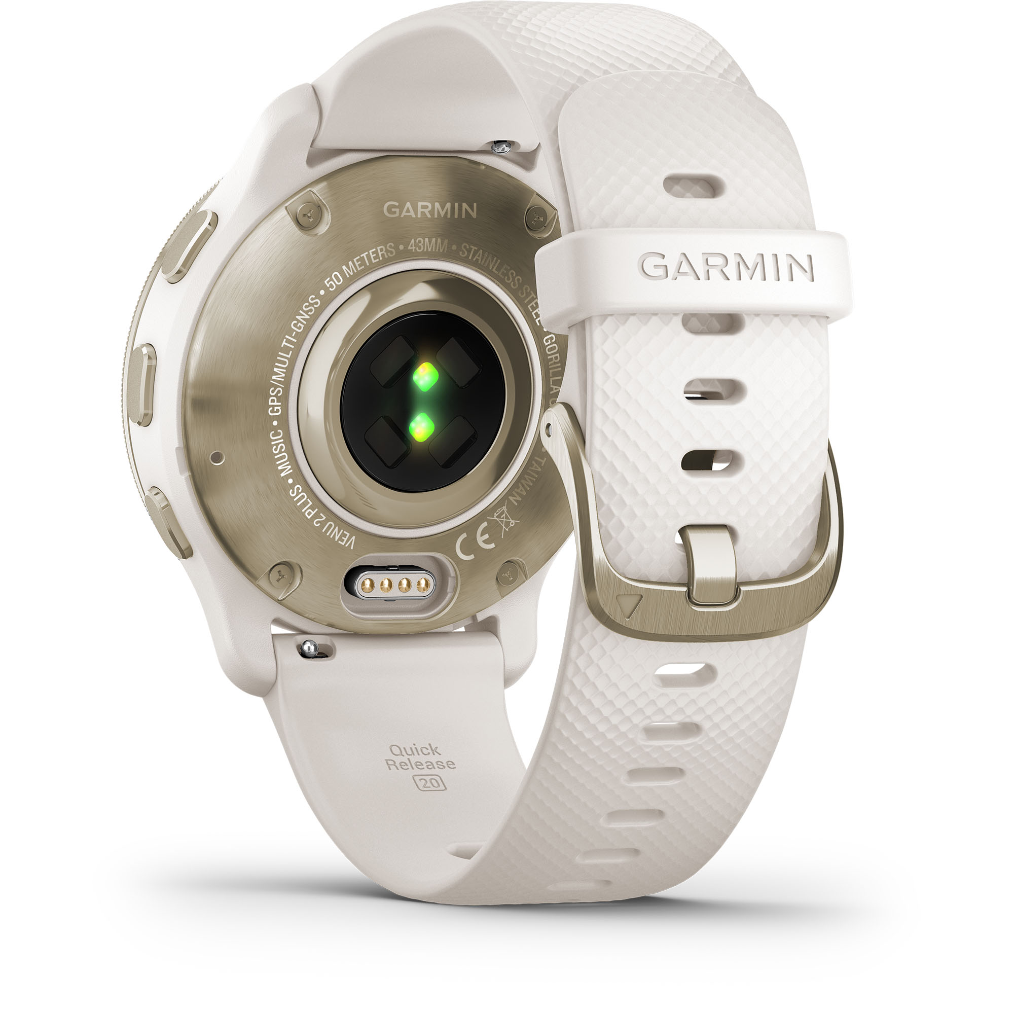 Foto 7 pulgar | Smartwatch Garmin Venu 2 Plus Ivory + Cream Gold