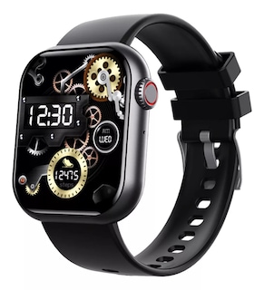 Foto 2 | Smartwatch Fralugio F57 Full Touch Mide Glucosa Hr Bp color Negro
