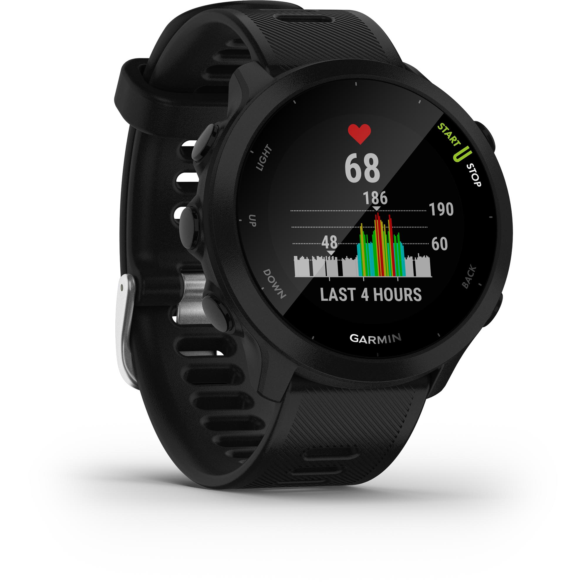 Foto 4 pulgar | Forerunner 55, Black