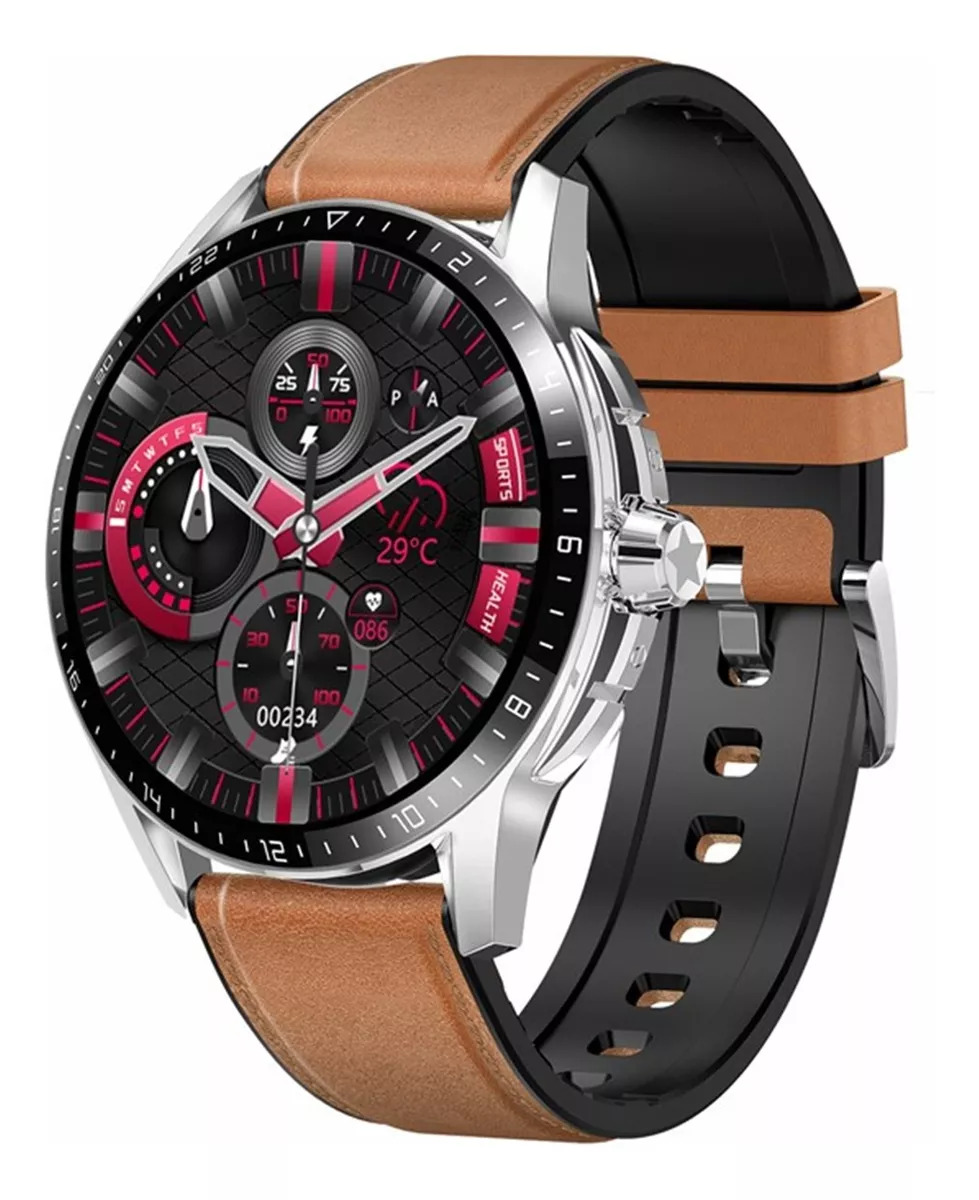 Smartwatch Fralugio GT4 Pro color Marrón