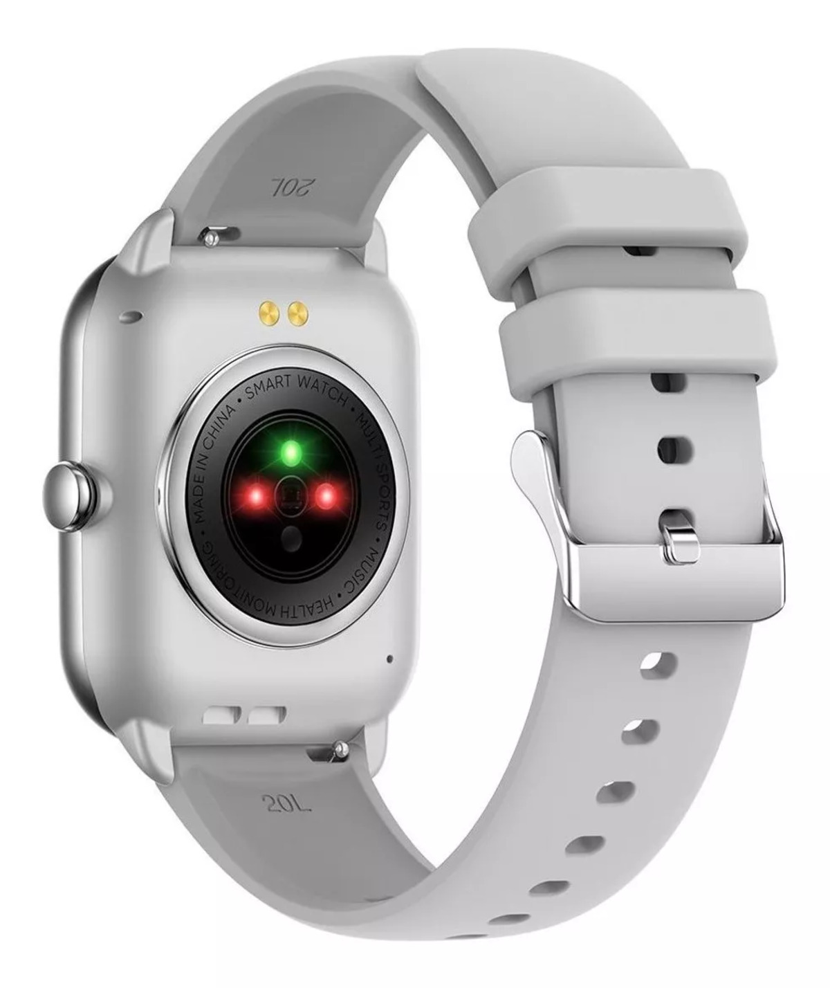 Foto 3 pulgar | Smartwatch Fralugio  Kt65 Hr Bp Spo2 Full Touch 1.92´ color Blanco