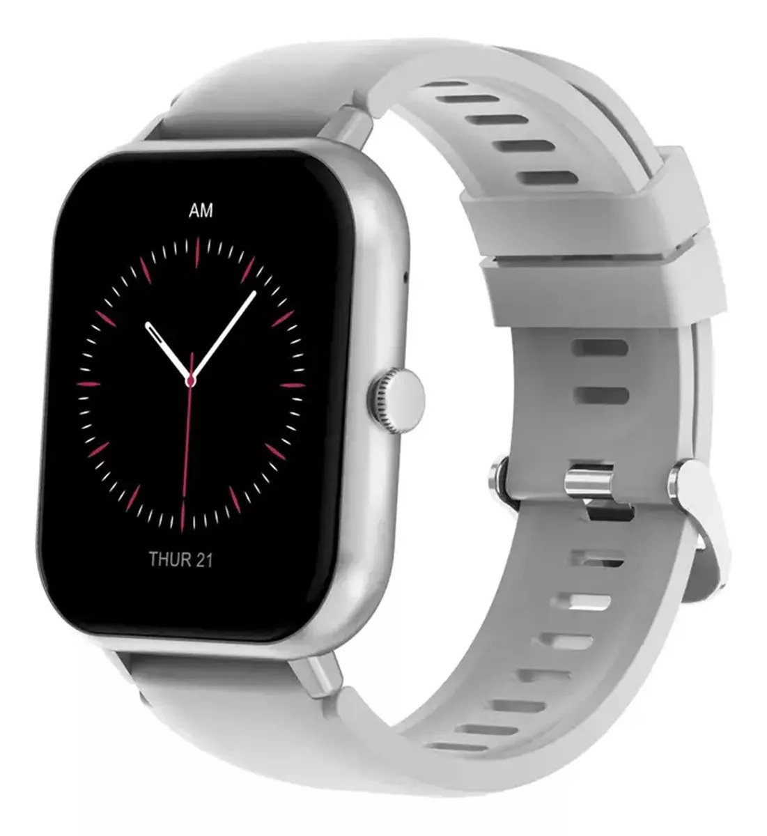 Smartwatch Fralugio  Zl54c color Gris