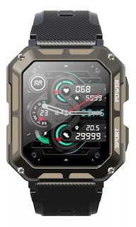 Foto 2 | Smartwatch Fralugio C20 Pro Full Touch Hd color Negro