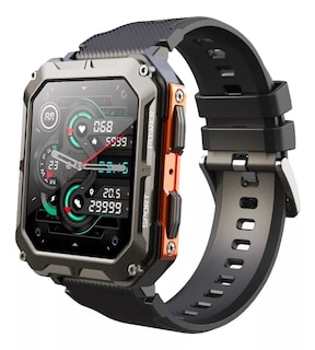 Foto 1 | Smartwatch Fralugio C20 Pro Full Touch HD color Naranja