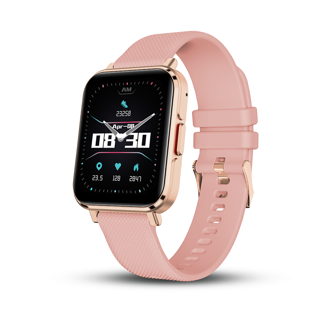 Foto 3 pulgar | Smartwatch Stf  Kronos Optimum color Rosa  Con Pantalla 1.85''