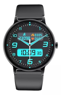 Foto 2 | Smartwatch Fralugio G98 color Negro Full Touch HR HD Mide Glucosa