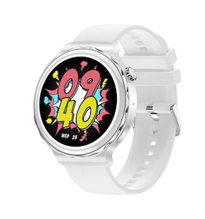 Foto 2 | Smartwatch Fralugio HK43 color Blanco de Lujo para Dama