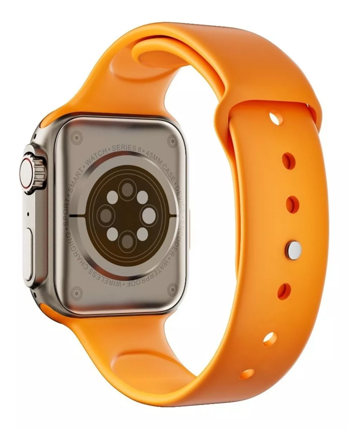 Foto 3 | Smartwatch Fralugio WS8 Ultra Nfc Full HD color Naranja