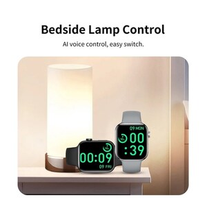 Foto 4 | Smartwatch Iwo 88 Series 8 Full Touch Nfc color Rosa