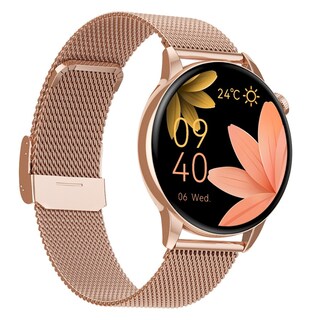Foto 2 | Smartwatch Fralugio Hd1 Full Touch de Lujo color Dorado