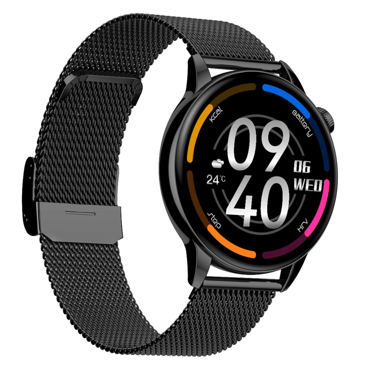 Foto 2 | Smartwatch  Fralugio Hd1 Full Touch de Lujo color Negro