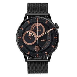 Foto 4 | Smartwatch Fralugio Hd1 Full Touch de Lujo color Negro
