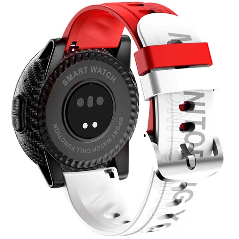 Foto 3 pulgar | Smartwatch Fralugio  S26 2021 Full Touch Deportivo Hd Rojo