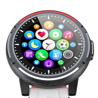 Foto 3 | Smartwatch Fralugio S26 2021 Full Touch Deportivo Hd Rojo