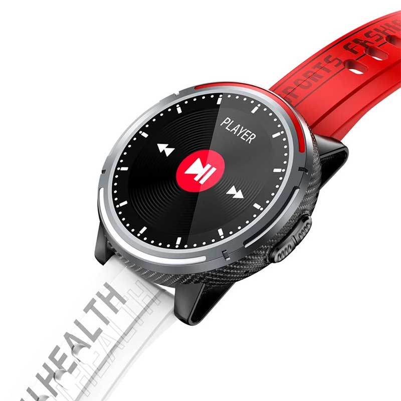 Foto 5 pulgar | Smartwatch Fralugio  S26 2021 Full Touch Deportivo Hd Rojo