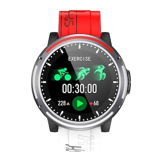 Foto 5 | Smartwatch Fralugio S26 2021 Full Touch Deportivo Hd Rojo