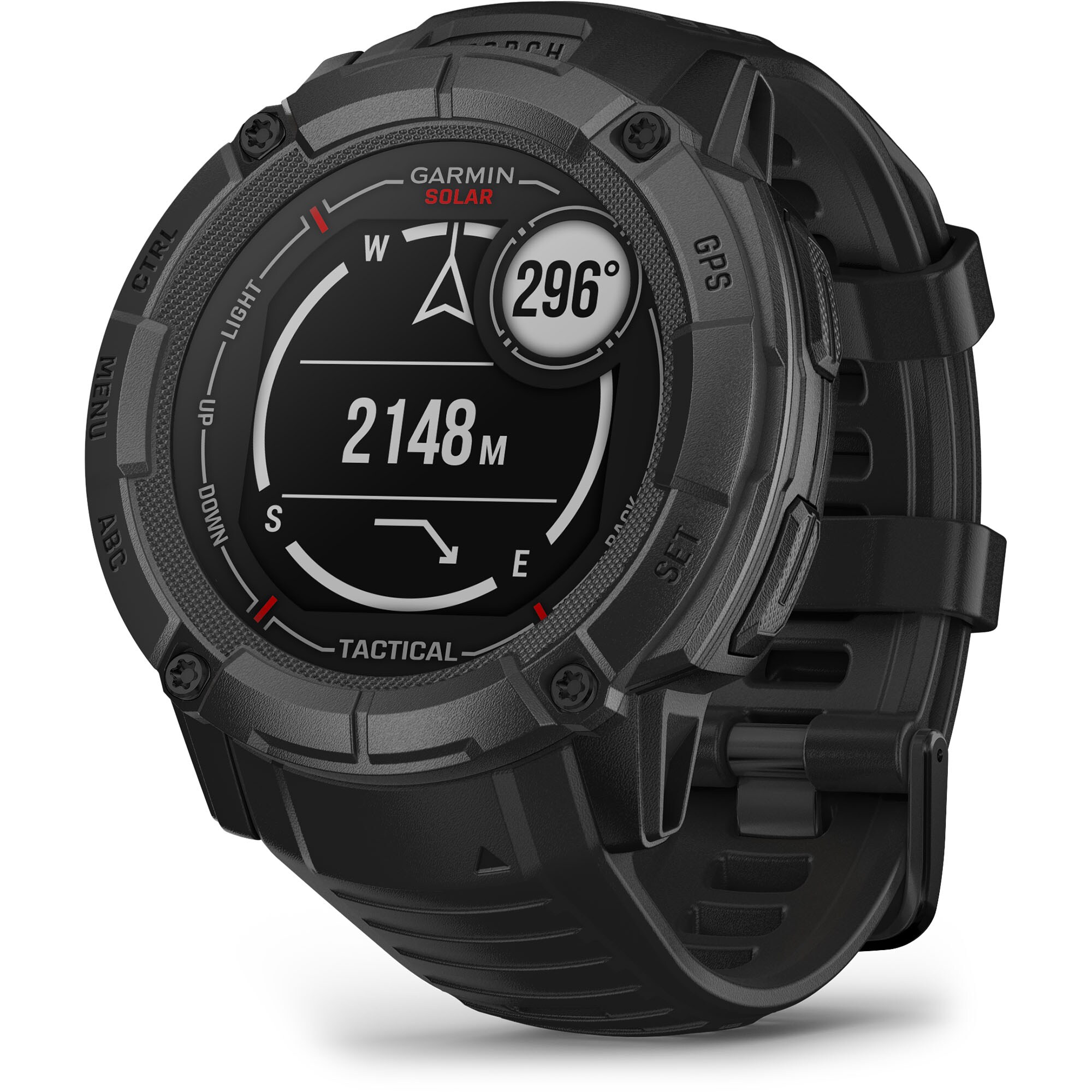 Smartwatch Garmin 010-02805-13 color Negro Instinct 2X Solar Tactical Edition