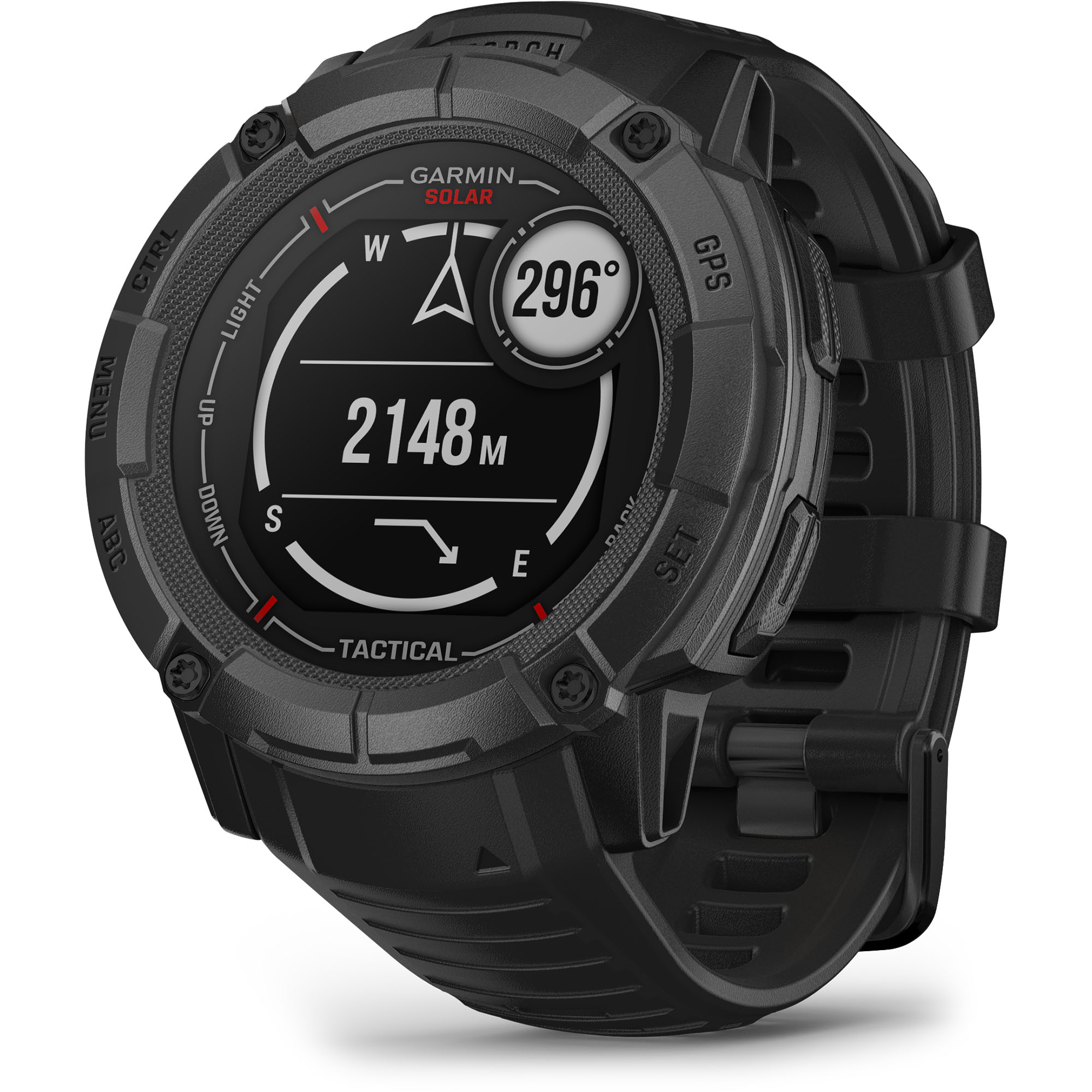 Smartwatch Garmin 010-02805-13 color Negro Instinct 2X Solar Tactical Edition