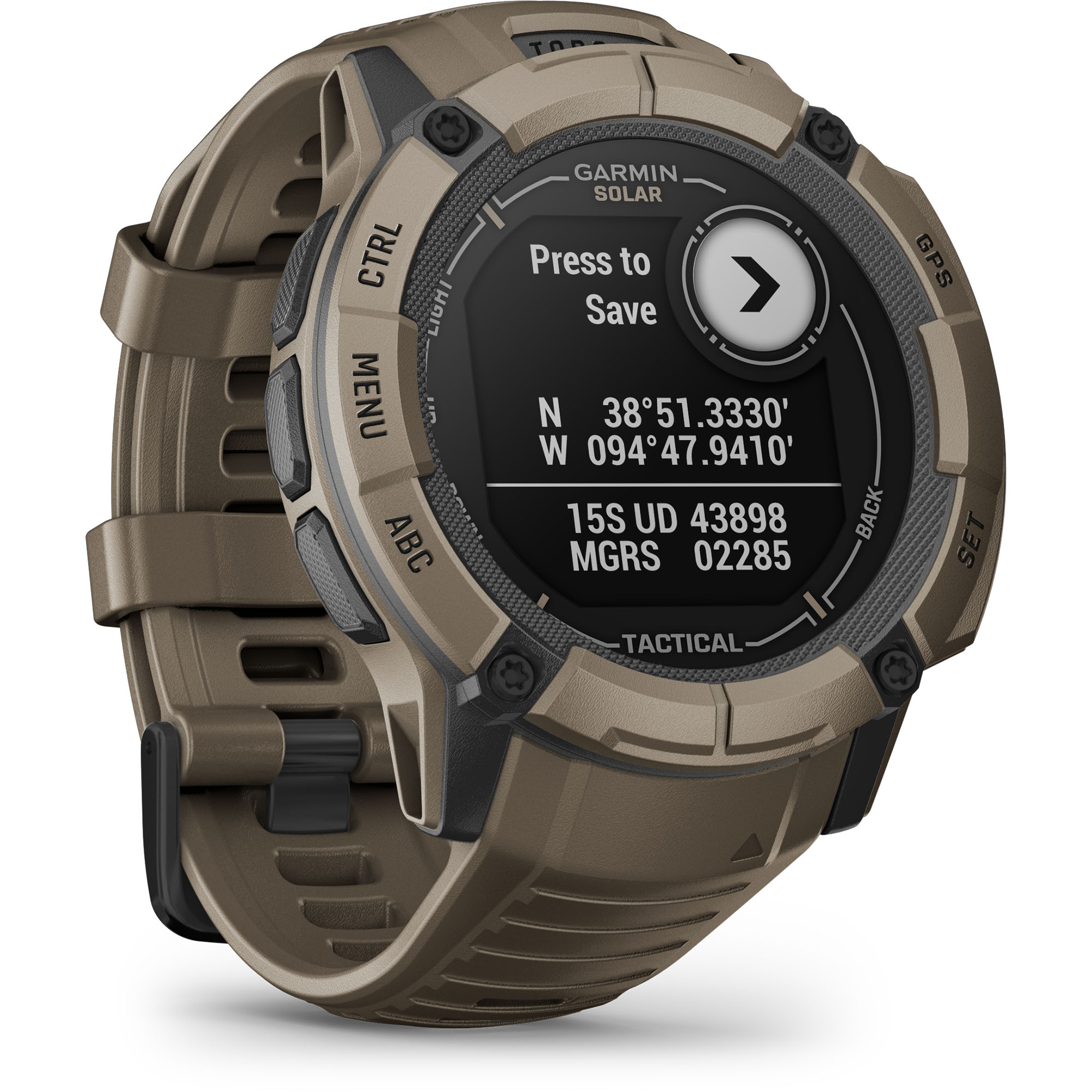 Foto 4 pulgar | Smartwatch Garmin Instinct 2x Solar Tactical Edition Café