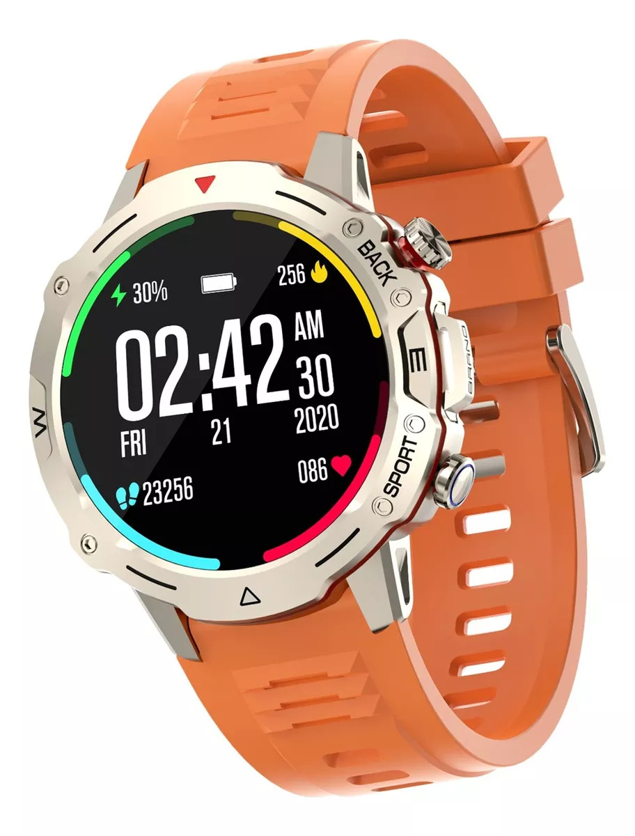 Foto 5 pulgar | Smartwatch Fralugo G102 color Naranja