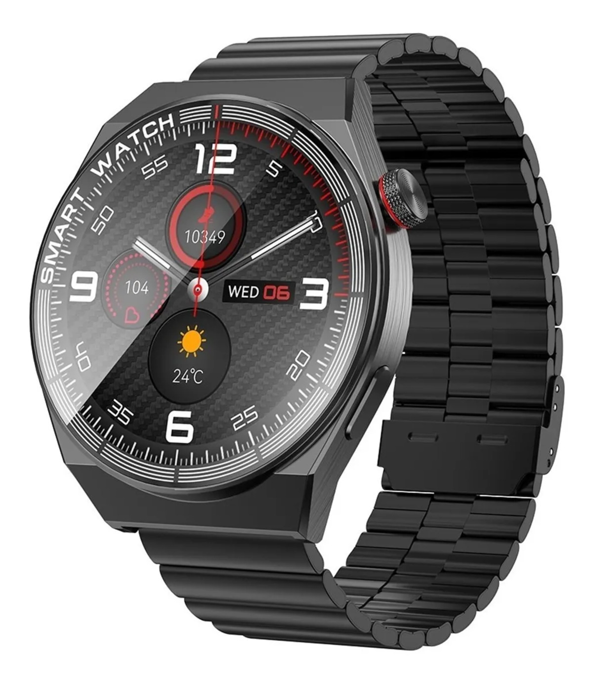 Foto 2 pulgar | Smartwatch Fralugio HD3 Max Metal color Negro