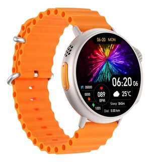 Foto 3 | Smartwatch Fralugio Mt30 Amoled 1.6´ Nfc color Naranja