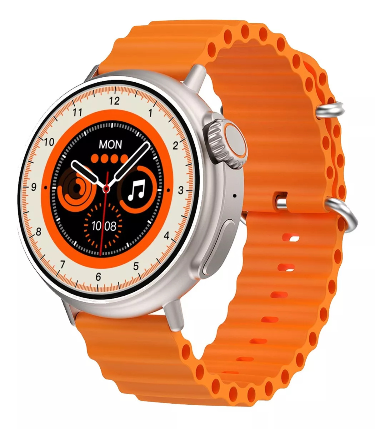 Foto 7 pulgar | Smartwatch Fralugio  Mt30 Amoled 1.6´ Nfc color Naranja