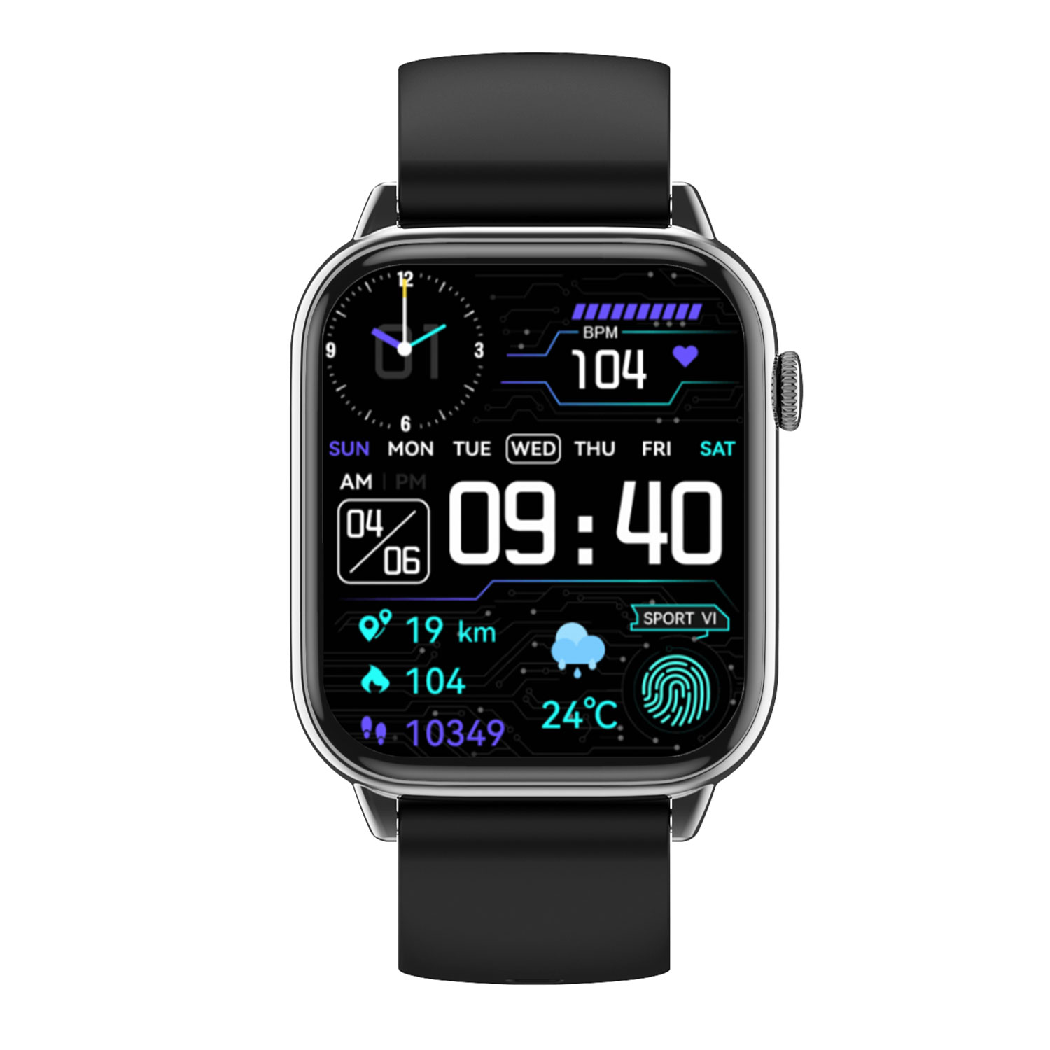 Smartwatch Binden Era Day Lite color Negro