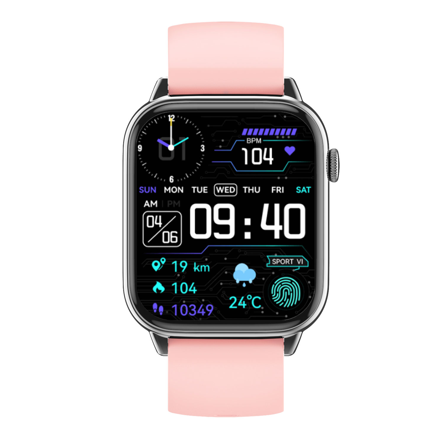 Foto 2 pulgar | Smartwatch Binden Era Day Lite color Rosa