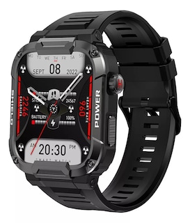 Foto 6 | Smartwatch Fralugio Mk66 color Negro Rough Bp Hr Spo2