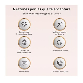Foto 3 | Reloj Inteligente Belug color Gris