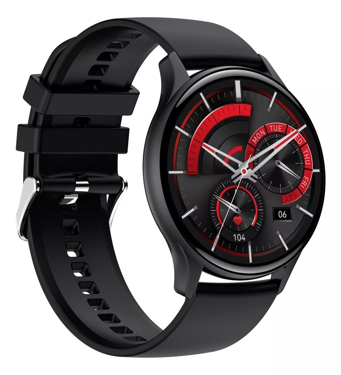 Foto 3 pulgar | Smartwatch Fralugio Hk89 Amoled Full Touch 1.43"Nfc color Negro