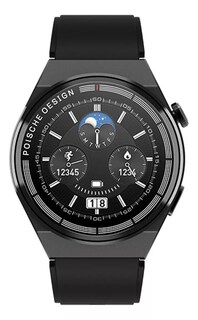 Foto 2 | Smartwatch Fralugio Gt3 Max Mide Glucosa Hr Bp Spo2 Hd color Negro