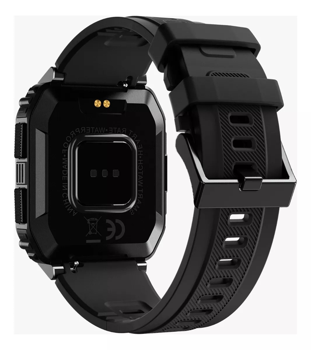 Foto 7 pulgar | Smartwatch Fralugio T3 Sport Rough 1.95 Full color  Negro