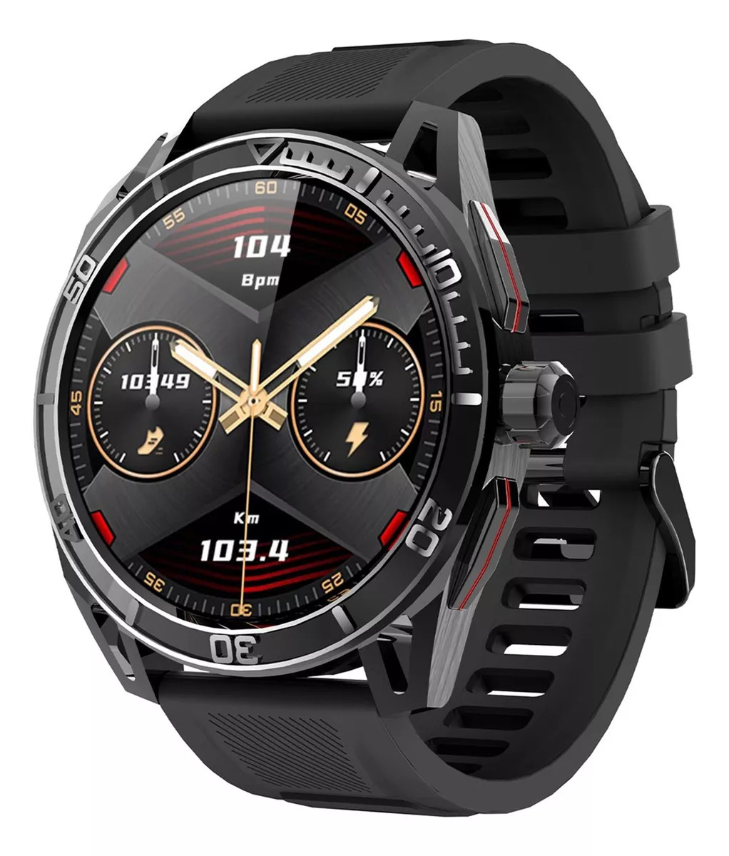 Foto 3 pulgar | Smartwatch Fralugio Hd30 con Bluetooth color Negro