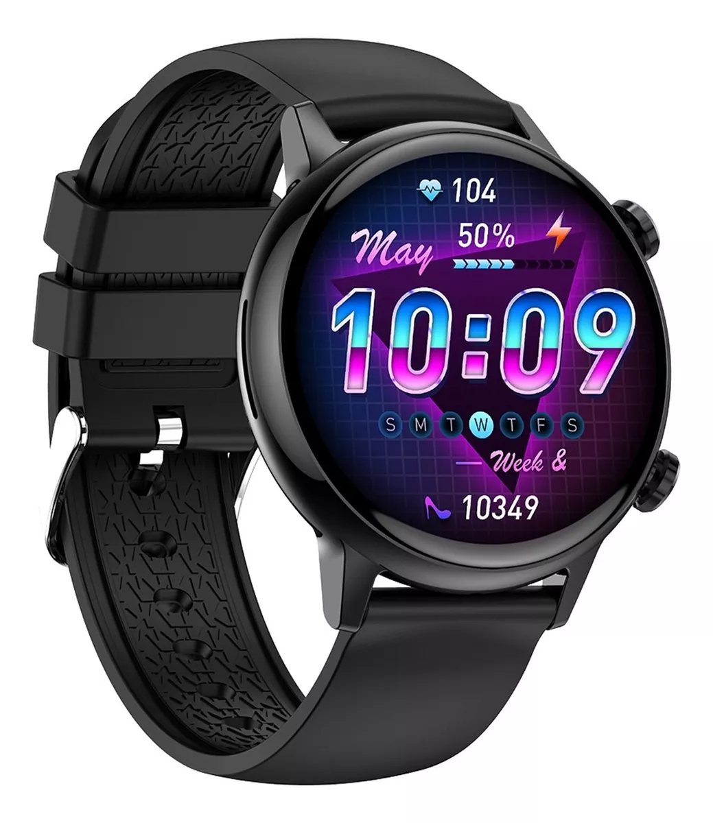 Foto 3 pulgar | Smartwatch Fralugio Hk39 color Negro 1.1´ Amoled Hr Bp